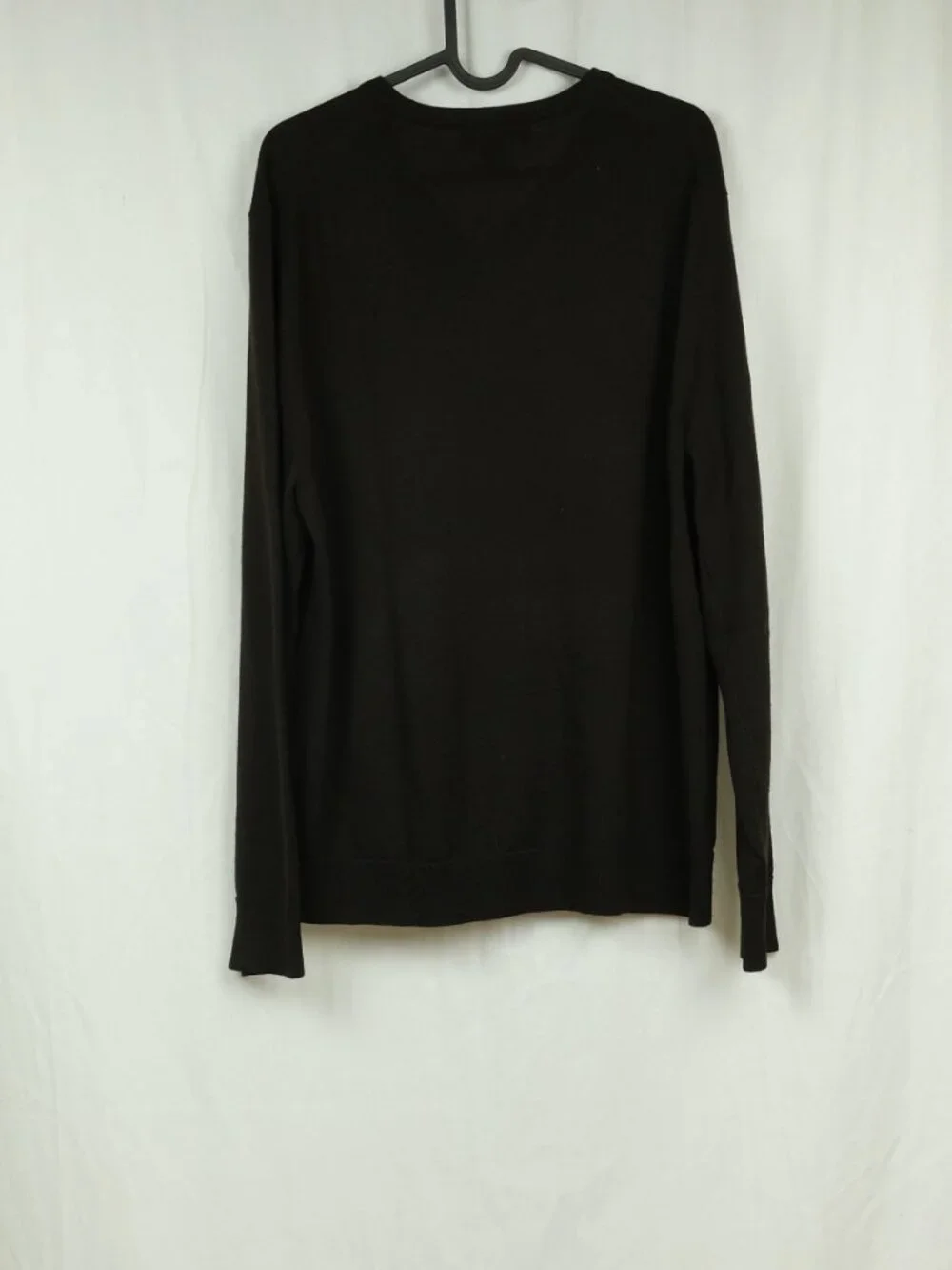 Banana Republic Merino V-Neck Sweater Black Men Size L